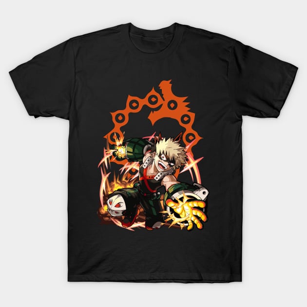 Bakugou Anger Sin T-Shirt by SunshineJennifes